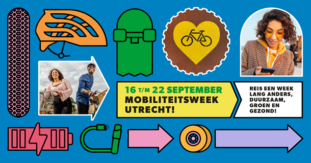 Mobiliteitsweek Utrecht: Dagkaart 6 euro