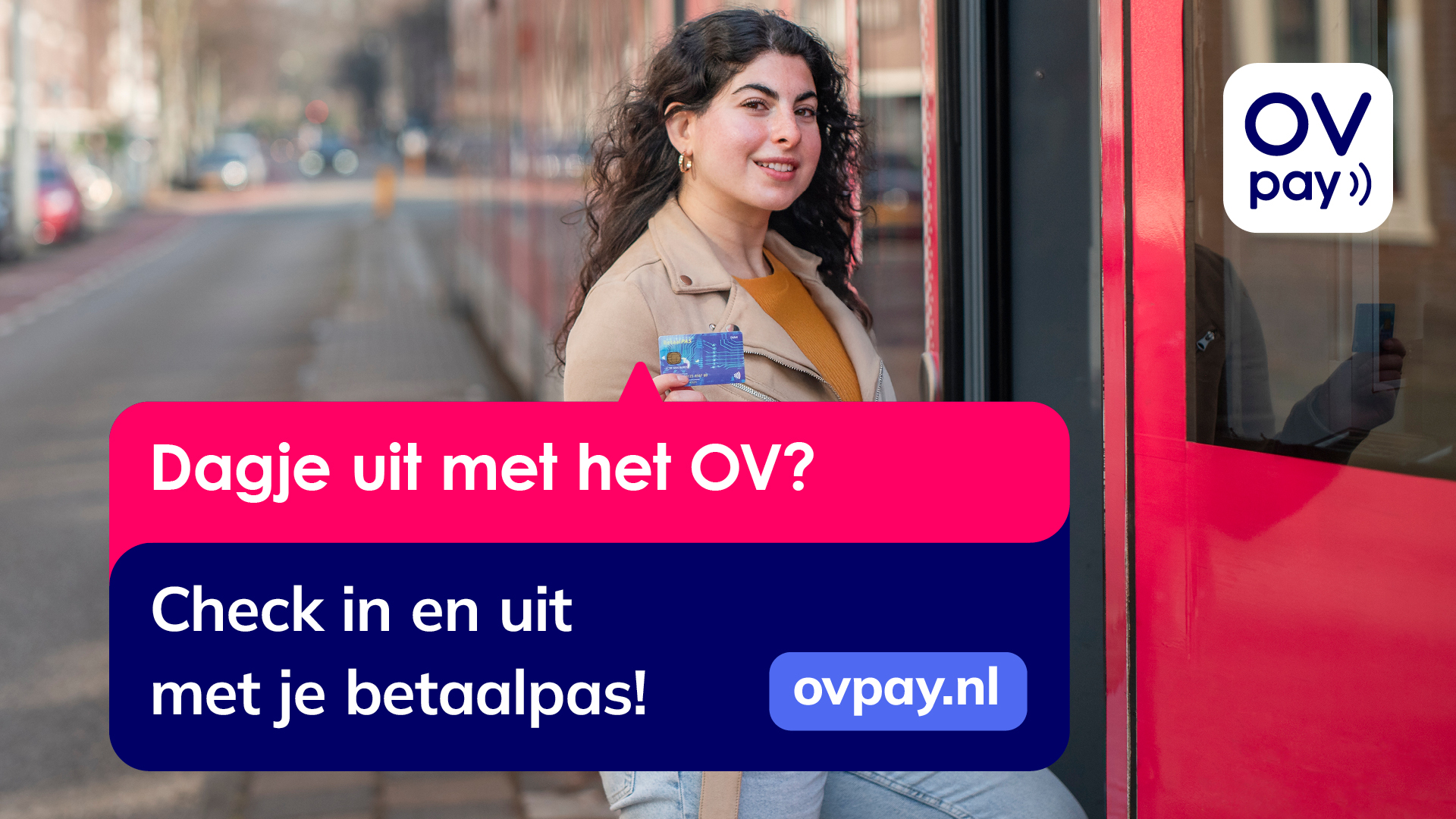 Dagje uit met het OV? Neem je betaalpas mee